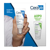 Cerave PM Facial Moisturising Lotion Ενυδατική Κρέμα Προσώπου 52ml & ΔΩΡΟ Hydrating Cream to Foam Cleanser 50ml - Ενυδάτωση - Κρέμα 24Ω | LDBPartnerShop