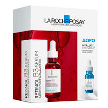 La Roche-Posay Retinol B3 Serum Αντιρυτιδικός ορός αναδόμησης & ανάπλασης με βιταμίνη B3 με Δώρο Ορό Ματιών Hyalu B5 Eye Serum - Προωθητική Ενέργεια | LDBPartnerShop