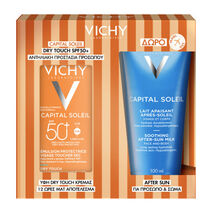 PROMO Capital Soleil Dry Touch SPF50+ &mu;&epsilon; &Delta;&Omega;&Rho;&Omicron; After Sun 100ml - Capital Soleil | LDBPartnerShop