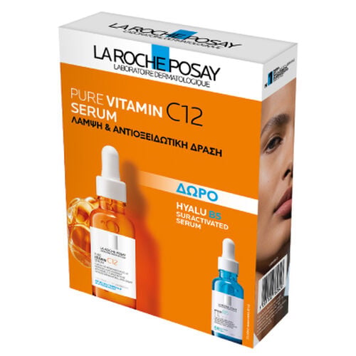 Pure Vitamin C12 Serum & &Delta;ώ&rho;&omicron; Suractivated Hyalu B5 &sigma;&epsilon; &epsilon;&iota;&delta;&iota;&kappa;ό &mu;έ&gamma;&epsilon;&theta;&omicron;&sigmaf; - Vitamin C | LDBPartnerShop