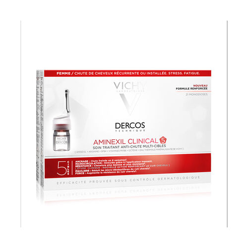 Dercos Aminexil Clinical 5 &Alpha;&mu;&pi;&omicron;ύ&lambda;&epsilon;&sigmaf; &kappa;&alpha;&tau;ά &tau;&eta;&sigmaf; &tau;&rho;&iota;&chi;ό&pi;&tau;&omega;&sigma;&eta;&sigmaf; &gamma;&iota;&alpha; &Gamma;&upsilon;&nu;&alpha;ί&kappa;&epsilon;&sigmaf; - Dercos | L'Or&eacute;al Dermatological Beauty Partner Shop
