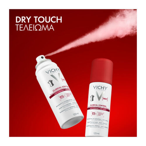Clinical Control &Alpha;&pi;&omicron;&sigma;&mu;&eta;&tau;&iota;&kappa;ό &Sigma;&pi;&rho;έ&iota; 96H 125ml - Deodorant Dermo-Tolerance | LDBPartnerShop