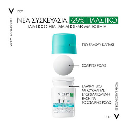 Deodorant 48h Anti-marks Roll-On - Deodorant Dermo-Tolerance | L'Or&eacute;al Dermatological Beauty Partner Shop