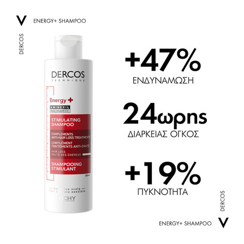 Dercos Energy+ &delta;&upsilon;&nu;&alpha;&mu;&omega;&tau;&iota;&kappa;ό &sigma;&alpha;&mu;&pi;&omicron;&upsilon;ά&nu; 200ml - Best Sellers ✨ | L'Or&eacute;al Dermatological Beauty Partner Shop