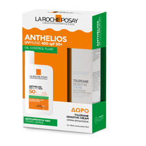 Anthelios UVMUNE 400 Oil Control Fluid & &Delta;&Omega;&Rho;&Omicron; Toleriane sensitive 15ml - Anthelios | LDBPartnerShop