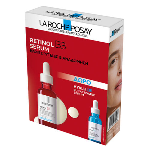 Retinol B3 Serum & &Delta;ώ&rho;&omicron; Suractivated Hyalu B5 &sigma;&epsilon; &epsilon;&iota;&delta;&iota;&kappa;ό &mu;έ&gamma;&epsilon;&theta;&omicron;&sigmaf; - Retinol LRP | LDBPartnerShop