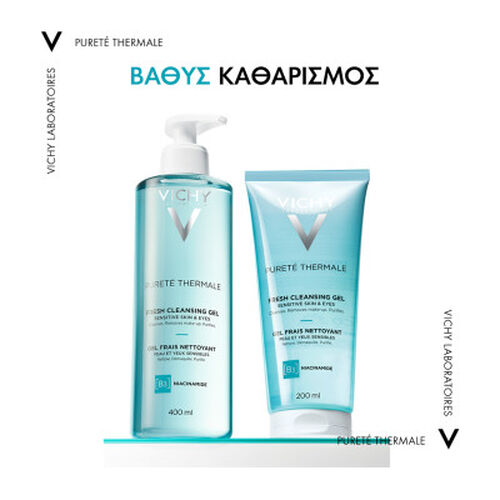 Purete Thermale Gel &Kappa;&alpha;&theta;&alpha;&rho;&iota;&sigma;&mu;&omicron;ύ &Pi;&rho;&omicron;&sigma;ώ&pi;&omicron;&upsilon; & &Mu;&alpha;&tau;&iota;ώ&nu; 400ml - QuickOrder | LDBPartnerShop