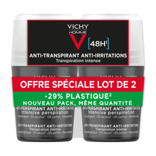 Homme 48h Sensitive Skin &Alpha;&pi;&omicron;&sigma;&mu;&eta;&tau;&iota;&kappa;ό Roll-on &mu;&epsilon; -50% &sigma;&tau;&omicron; 2&omicron; &pi;&rho;&omicron;ϊό&nu; - Deodorant Dermo-Tolerance | LDBPartnerShop