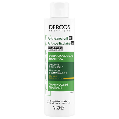 DERCOS Anti-Dandruff DS &Sigma;&alpha;&mu;&pi;&omicron;&upsilon;ά&nu; &gamma;&iota;&alpha; &xi;&eta;&rho;ά &mu;&alpha;&lambda;&lambda;&iota;ά&nbsp;200ml - Best Sellers ✨ | LDBPartnerShop