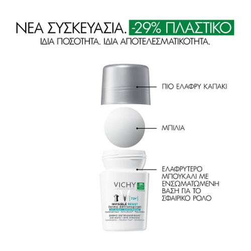 Invisible, Anti-Stain - Anti Irritation Roll-On &kappa;&alpha;&tau;ά &tau;&omega;&nu; &sigma;&eta;&mu;&alpha;&delta;&iota;ώ&nu; - &Phi;&rho;&omicron;&nu;&tau;ί&delta;&alpha; &Sigma;ώ&mu;&alpha;&tau;&omicron;&sigmaf; | L'Or&eacute;al Dermatological Beauty Partner Shop