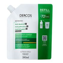 DERCOS Anti-Dandruff DS &Sigma;&alpha;&mu;&pi;&omicron;&upsilon;ά&nu; &gamma;&iota;&alpha; &xi;&eta;&rho;ά &mu;&alpha;&lambda;&lambda;&iota;ά. Refill 390ml - Eco-&pi;&rho;&omicron;ϊό&nu;&tau;&alpha; 🍃 | LDBPartnerShop