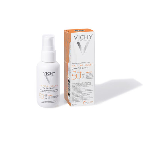 Capital Soleil UV-AGE &Alpha;&nu;&tau;&eta;&lambda;&iota;&alpha;&kappa;ό &Pi;&rho;&omicron;&sigma;ώ&pi;&omicron;&upsilon; &Kappa;&alpha;&tau;ά &tau;&eta;&sigmaf; &Phi;&omega;&tau;&omicron;&gamma;ή&rho;&alpha;&nu;&sigma;&eta;&sigmaf; SPF50+ 40ml - &Alpha;&nu;&tau;&eta;&lambda;&iota;&alpha;&kappa;ά🌞 | LDBPartnerShop